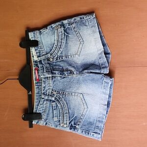 UNIONBAY, Size 14 reg, adjustable waistband blue Jean shorts